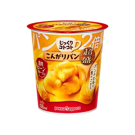 日本POKKA SAPPORO 脆皮面包 玉米浓汤 32g