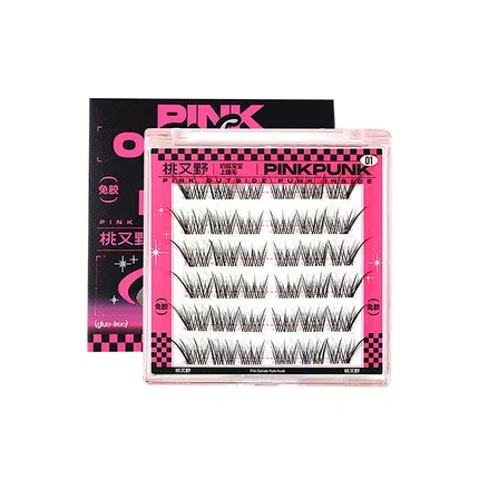 ARREBOL桃又野 动物派对系列 免胶自粘单簇分段式假睫毛 奶狐宝宝 上睫毛 6排