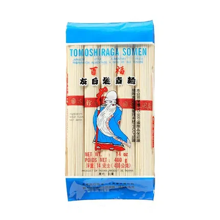 台湾百福 友白发素面 400g