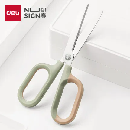 Deli得力 纽赛 不锈钢办公剪刀