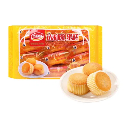 达利园 蛋香味蛋糕 300g 内含12枚