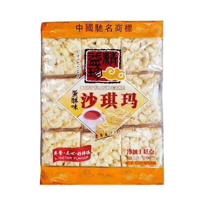 台湾精益珍 沙琪玛 蛋酥味 518g