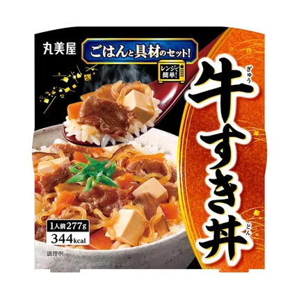 日本MARUMIYA丸美屋 牛肉寿喜烧丼饭 277g