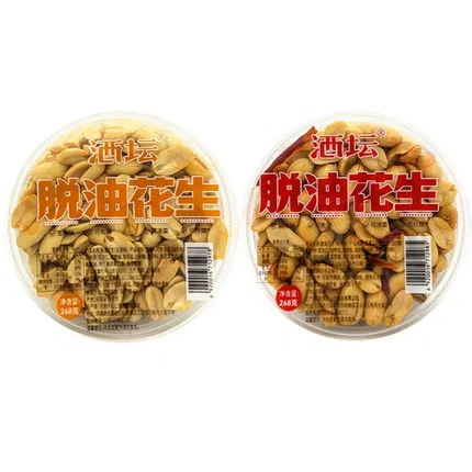 酒坛 脱油花生 268g 2味选