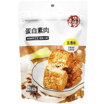 华味亨 蛋白素肉 五香味 98g