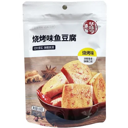 华味亨 烧烤味鱼豆腐 108g