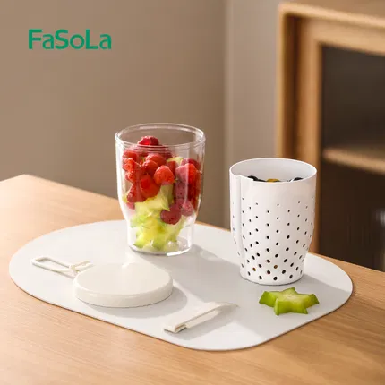 FaSoLa 便携式水果沙拉杯 800ml