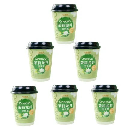 【6杯】九阳豆浆 茉莉龙井豆乳茶 杯装 68g*6杯