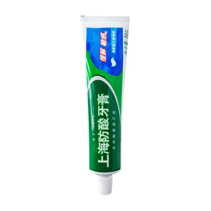 美加净 上海防酸牙膏 清新留兰香 90g