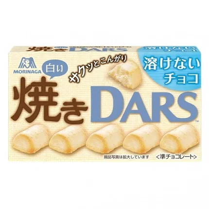 日本MORINAGA森永 DARS 烘焙白巧克力 51g