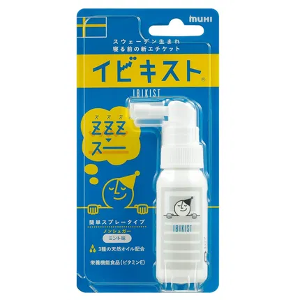 日本MUHI池田模范堂 止鼾喷雾 薄荷味 25g