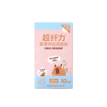永璞 咖皮 超纤力姜黄肉桂黑咖啡 2.5g*10条