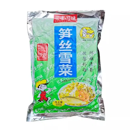 三丰可味 笋丝雪菜 500g