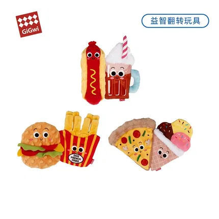 GiGwi贵为 美味玩伴系列 狗狗发声磨牙玩具 多款选