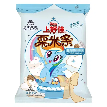 OISHI上好佳 x 小马宝莉 栗米条 曲奇霜淇淋味 60g