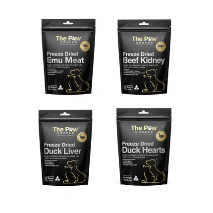 The Paw Grocer 冻干零食 猫狗通用  72g 多味选