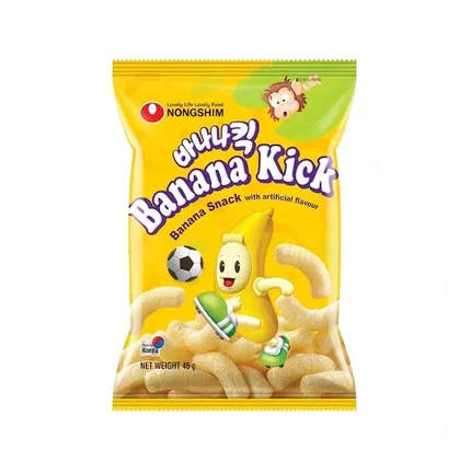 韩国NONGSHIM农心 Banana Kick 香蕉脆果 45g