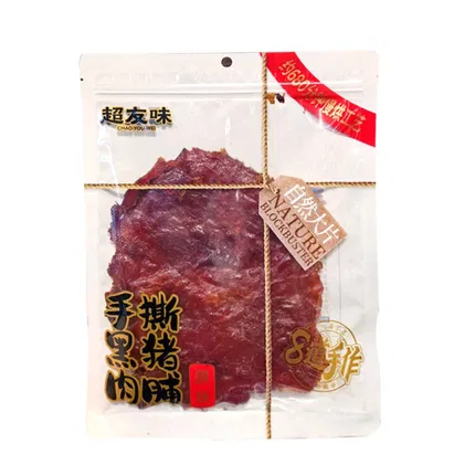 超友味 手撕黑猪肉脯 原味 70g