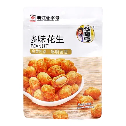 华味亨 多味花生 208g