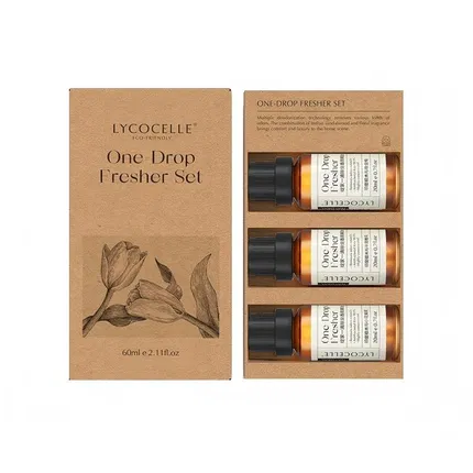 LYCOCELLE绽家 一滴除臭香氛精油套组 20ml*3瓶