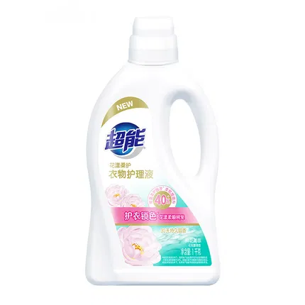 超能 花漾柔护衣物护理液 花悦蔷薇香 1kg