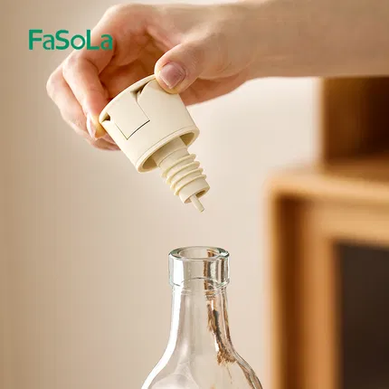 【3个】FaSoLa 硅胶倒油嘴