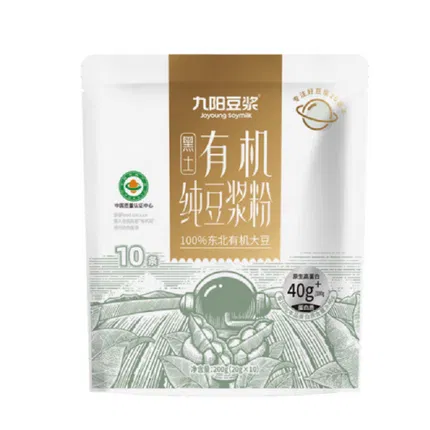 九阳豆浆 黑土有机纯豆浆粉 20g*10条