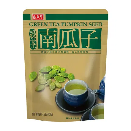 台湾盛香珍 绿茶南瓜子 130g