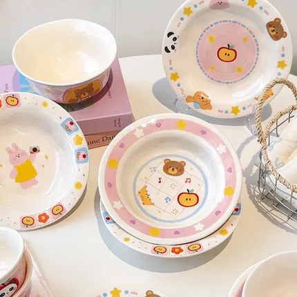 川岛屋 甜梦园系列餐具 多款选