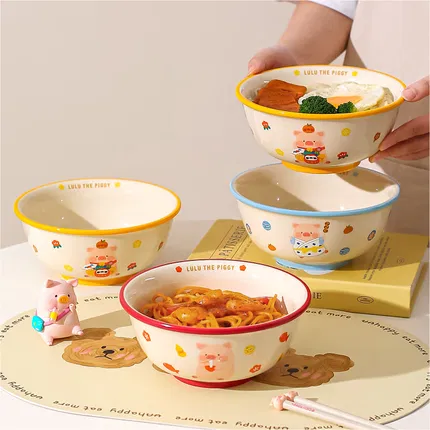 川岛屋 x LuLu猪 和风系列面碗 7英寸 多款选