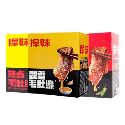 捍味 毛肚脆 14g*20包入 多味选