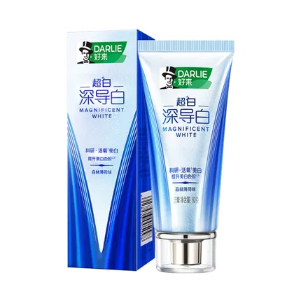 DARLIE好来 超白深导白牙膏 森林薄荷味 60g