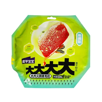 魔芋宝宝 大片火锅素毛肚 麻酱味 220g 独立包装
