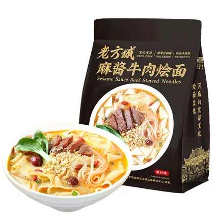 想念 老方城 麻酱牛肉烩面 200g