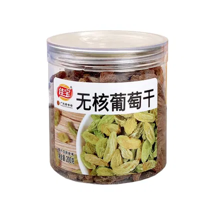 佳宝 无核葡萄干 罐装 200g