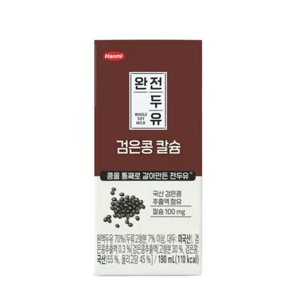 韩国HANMI韩美 黑豆豆奶 190ml