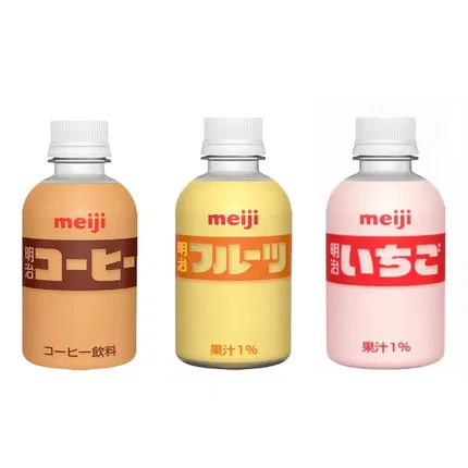 日本MEIJI明治 牛乳饮料 220ml 多味选
