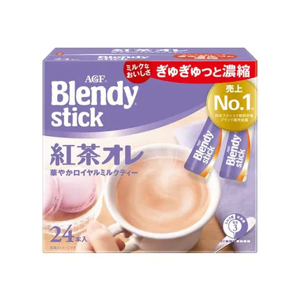 日本AGF Blendy stick 红茶欧蕾拿铁 24条