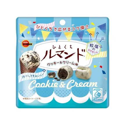 日本BOURBON波路梦 迷你奶油巧克力千层酥饼 47g