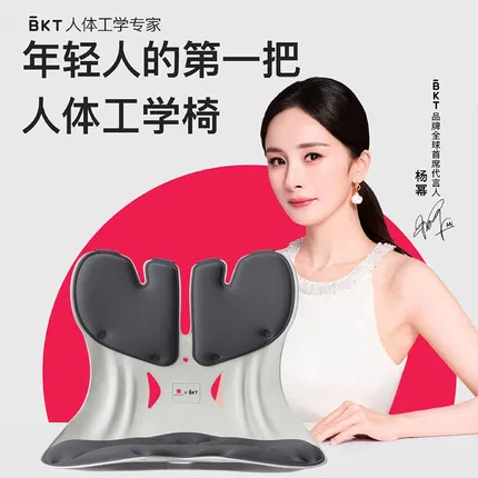 BKT x 故宫宫廷文化 人体工学护腰坐姿椅 素影灰 多款选