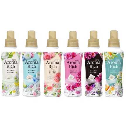 日本LION狮王 Aroma Rich 衣物香氛柔顺剂 480ml 多款选