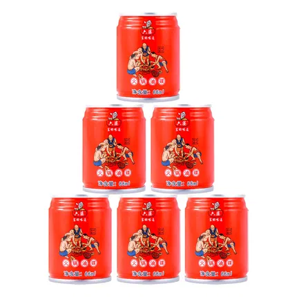 【6罐】六婆 火锅油碟 66ml*6罐