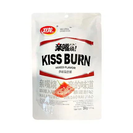 卫龙 亲嘴烧 多彩混合味 海外版 260g