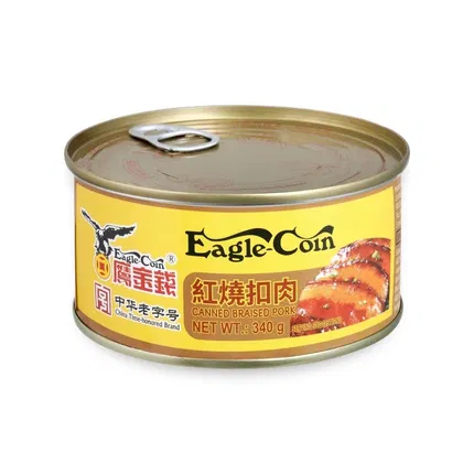 鹰金钱 红烧扣肉罐头 340g