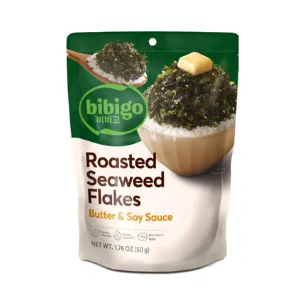 韩国CJ希杰 bibigo必品阁 韩式拌饭海苔碎 黄油酱油风味 50g