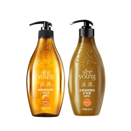 滋源 生姜强根健发洗护套装 油性 400ml*2