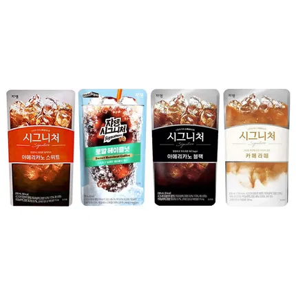 韩国JARDIN 招牌即饮咖啡 袋装 230ml 多味选