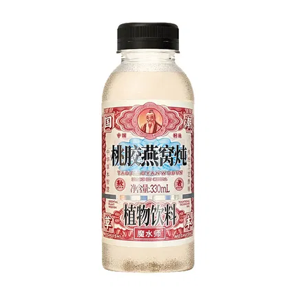 魔水师 桃胶燕窝炖 植物饮料 330ml