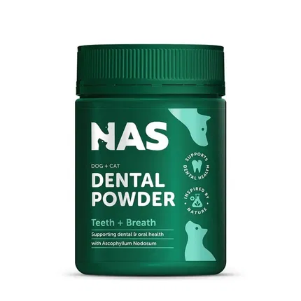 澳洲NAS DENTAL POWDER 洁牙粉 猫狗通用 150g