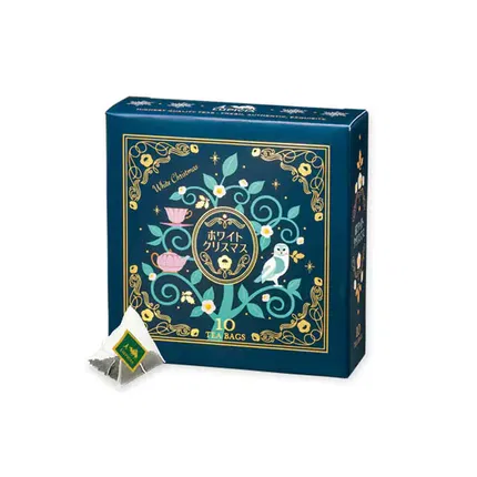 【圣诞限定】日本LUPICIA White Christmas 白巧克力坚果红茶 TB5524 茶包 10包